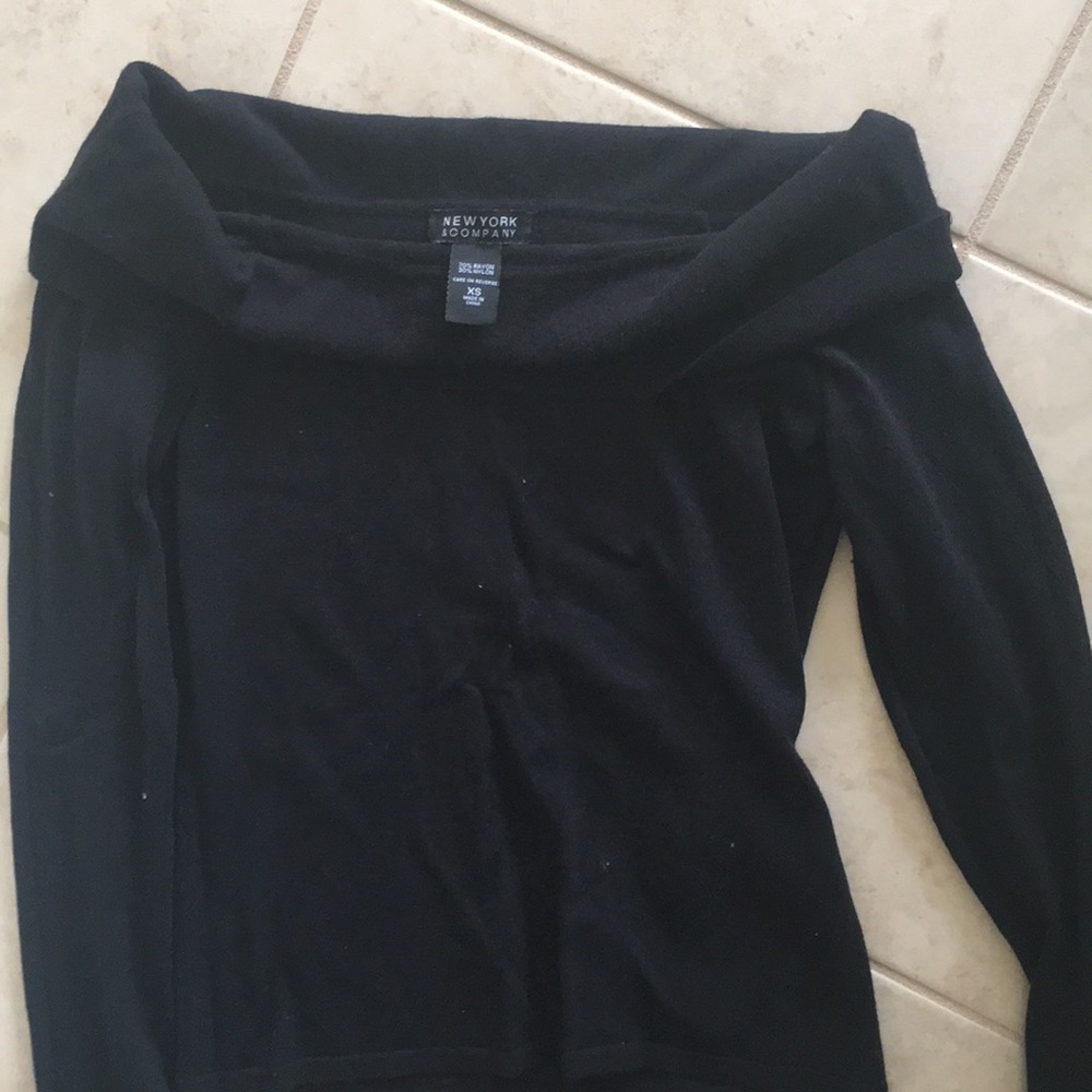 Black sweater